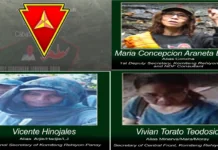 Pamilya sang napatay nga rebelde nga si Vivian Torrato, ginbaton na lang nga indi makita ang nawong sini sa lungon