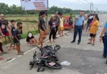 Daycare worker, patay sang ginbungguan sang motorsiklo ang tricycle sa Balasan