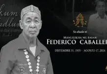 Sept. 3, ‘day of national mourning’ para kay ‘Manlilikha ng Bayan’ awardee Federico Caballero