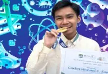 Ilonggo, nakakuha sang gold award sa International Earth Science Olympiad
