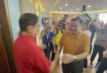Mabilog kag Treñas, nagkup-anay kag nagkamustahanay sa Iloilo City Hall