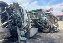 Duha patay samtang duha ang pilason kasunod sang pagbunggo-anay sang wing van kag mixer truck sa Barangay Calaboa, Leganes, Iloilo