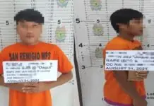 Duha ka most wanted person sa Western Visayas, nadakpan sa Brgy. Sinundolan, San Remigio, Antique