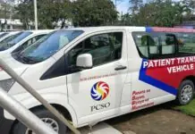 PCSO, nagpasalig nga dugangan ang Patient Transport Vehicle nga ihatag sa Western Visayas