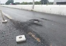 Buho sa asphalt overlay sa Ungka Flyover, wala dapat kahangaw-an – DPWH