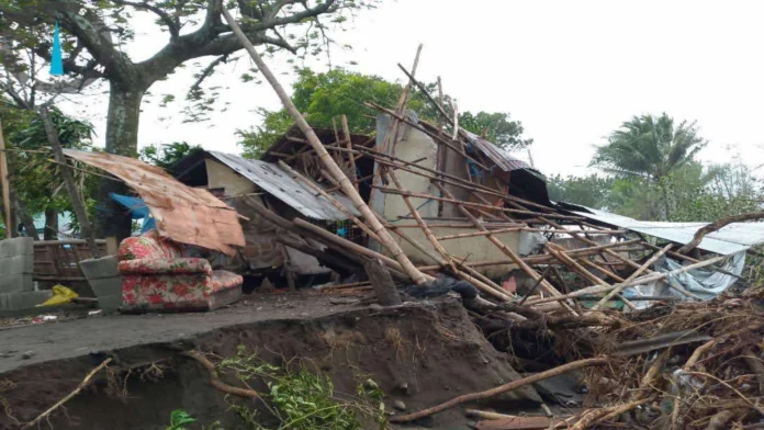 Antique PDRRMO, records more than 100 household that was destroyed by Typhoon Kristine