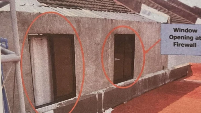 Clerical error of the Office of the Building Official