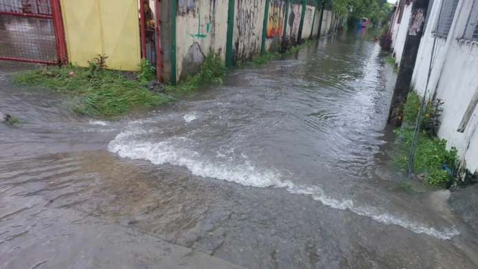 Flood in Sinikway, Lapuz, Iloilo City