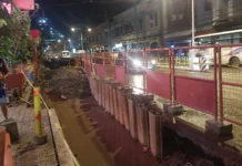 Kontraktor sang drainage system project sa JM Basa Street, City Proper, nagdepensa sa ila timeline kon san-o matapos ang proyekto