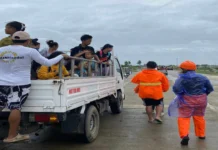 Pito ka mga barangay sa Leganes, Iloilo, ginbaha bangud sa Bagyo Kristine