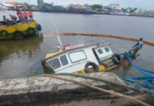 PCG Iloilo, magapatuman sang imbestigasyon sa natabo nga pagkapan sang tugboat sa Muelle Loney, Iloilo City Proper