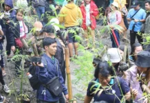 Bamboo Planting activity, ginpatigayon sa Alimodian, Iloilo