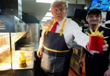 US Elections: Trump, nagtilaw sa pag-trabaho sa fast-food chain