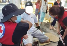 Philippine Red Cross Iloilo, madasig nga nagrespondehan ang isa ka indibidwal nga nagka-epileptic seizure samtang ini ang nagabisita sa Molo Public Cemetery