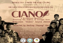 Ciano: A Hiligaynon Musical Honoring the Legacy of Ilonggo Hero Graciano Lopez Jaena, malapit na malantawan sang mga Ilonggo