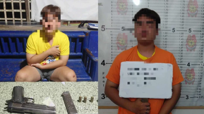 Caught having unlicense firearm