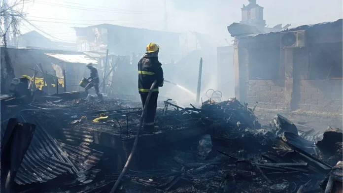 Fire incident in San Pedro, Molo, Iloilo City