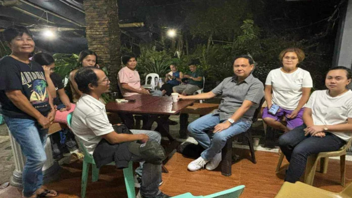 Governor Defensor at Triste's house