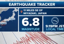 Tsunami threat sa Japan, gindula na kasunod sang linog