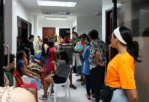 Fire Victims in Tacas, Jaro Take Shelter at Barangay Hall and Health Center