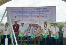 Desalination plant sang MPIW, ginalauman maka-produce sang 65.5 million liters sang potable water kada adlaw sa 400,000 ka pumuluyo sang Iloilo City
