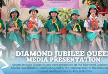 Diamond Jubilee Queen sang Girl Scout of the Philippines Iloilo, koronahan