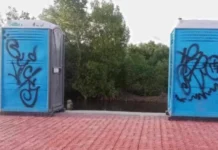 POSMO, ginkumpirma nga indi na makita ang ginapasuni leader sang nag-vandalize sang portalets sa Sunset Boulevard
