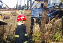 2 ka pamilya, apektado sa nagluntad nga sunog sa Calaparan, Arevalo, Iloilo City