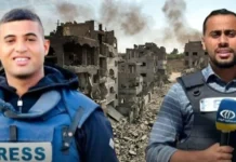 Duha ka journalists, patay sa pagbalik sang giyera sa Gaza