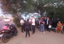 Angkas sang isa ka motorsiklo, pilason matapos nga nagsuhot sa truck sa Benigno Aquino Avenue, Mandurriao