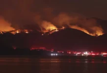 Isa patay, linibo nag-evacuate bangud sa wildfire sa northeastern Japan