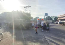 Jogger nga nag-groufie sa dalan kaupod ang iya mga abyan, patay sang nabungguan sang pickup truck