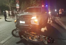 Isa patay, isa pilason sa pagbunggo sang motorsiklo sa pickup truck sa Oton