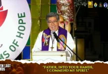 Ika-pito nga pulong: “Amay sa imo mga kamot ginatugyan ko ang akon nga Espiritu”