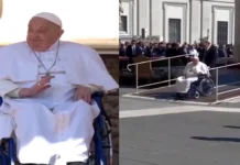 Pope Francis, nagpakita sa mga tumuluo sa Vatican sa una nga tion halin sang nakaguwa sa ospital