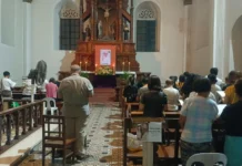 Prayer Vigil sang Sta. Ana Parish of Molo para kay Pope Francis, magalawig tubtub buwas sa gab-i
