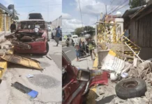 Anom ka pasahero, pilason matapos nakabunggo ang jeep sa isa ka balay sa Guimbal, Iloilo