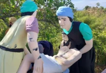 Rebulto ni Jesus sa Agony Hill na-restore na, matapos ginlamhitan sang pinta sang mga menor de edad