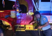 Brgy. Kagawad nga nagtiro sa truck nga may karga nga tubo sa San Enrique, umagad sang Vice Mayor sang amo nga banwa