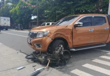 Driver sang motorsiklo, patay sang nakabunggo sa pickup truck nga gulpi nag-u-turn sa Cabatuan