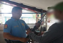 Active barangay tanod, gin-surrender sa Alimodian MPS ang iya indi lisensyado nga armas