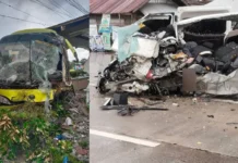 Isa patay; 10 Pilason, matapos magbunggoanay ang van kag ceres bus sa Pandan, Antique