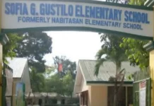 Hulot-klasehan sa Sofia Gustilo Elementary School sa Brgy. Nabitasan, Leganes, Iloilo, ginsulod sang kawatan