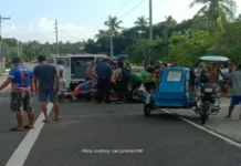 Three Injured in Motorcycle-Tricycle Collision in Guimaras