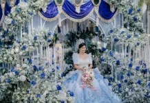 Arko sang Reyna De Las Flores 2025 sang Miagao Iloilo, agaw atensyon bangud sang katahum sini