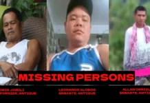 𝟯 ka mga indibidwal, missing sa Antique