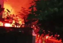Sunog, nagluntad sa Brgy. Jalandoni, Culasi, Antique