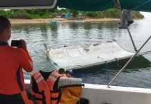 Debris sang Chinese nga rocket, narekober sa baybay sang Occidental Mindoro