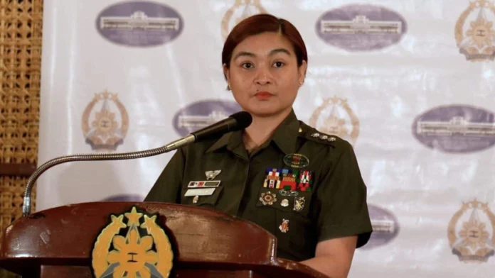 AFP spokesperson Col. Francel Margareth Padilla