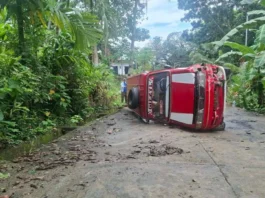 Depampasahero nga jeep nga may sakay nga mga estudyante, naaksidente sa Cabatuan, Iloilo